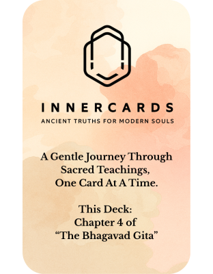 Chapter 4: &quot;Jnana Karma Sanyasa&quot;