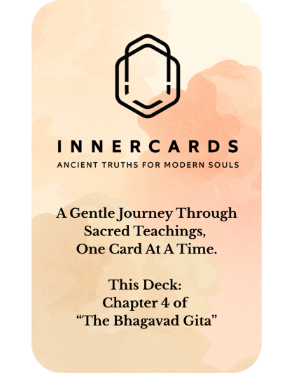 Chapter 4: &quot;Jnana Karma Sanyasa&quot;